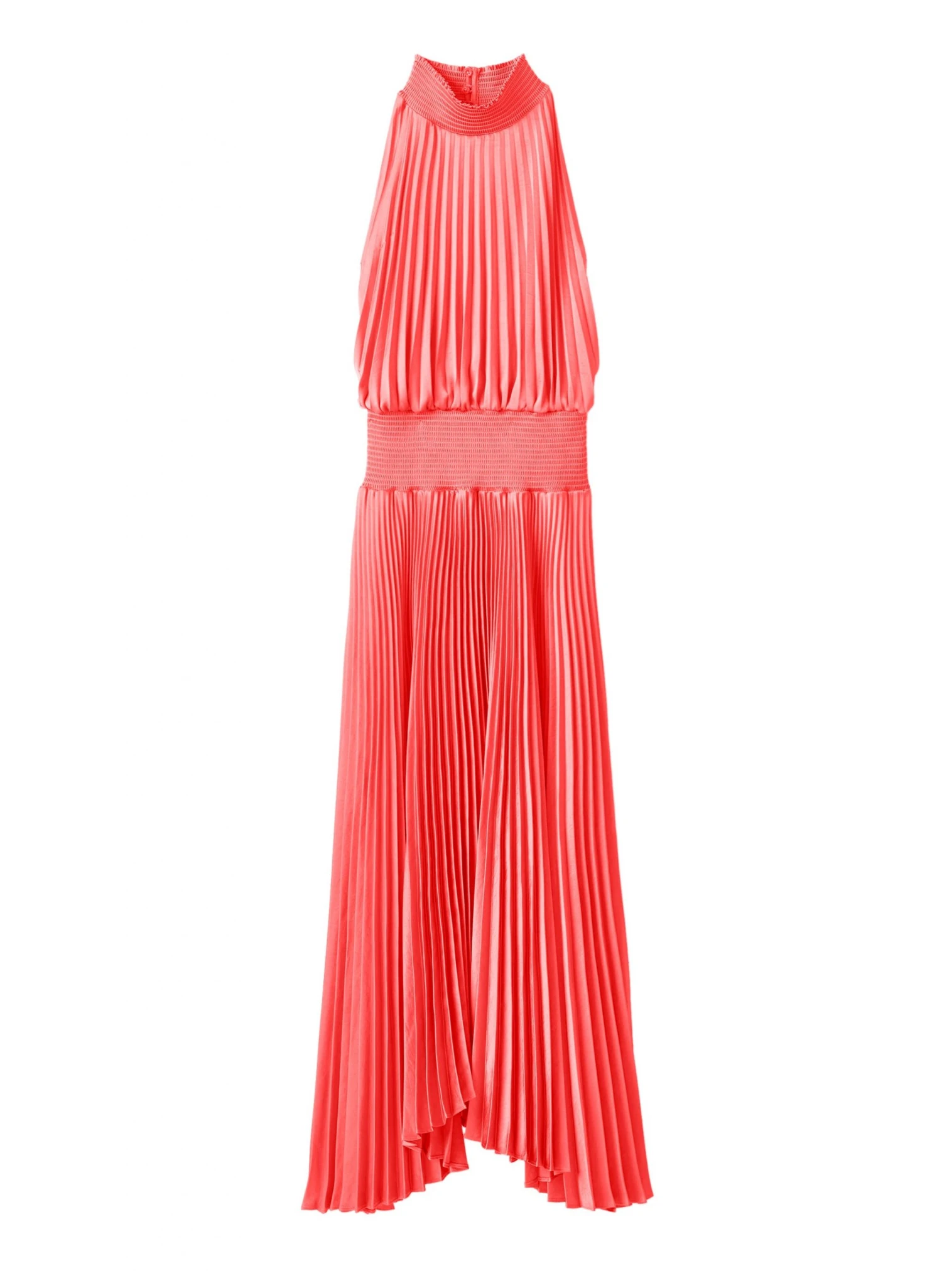 RENZO_DRESS_SERP_6_0221_Pink.jpg ALC LTD Renzo Pleated Midi Dress Dresses