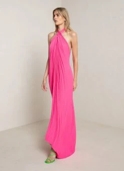 ALC LTD Rio Pleated Maxi Dress Dresses 9 ALC LTD Rio Pleated Maxi Dress Dresses