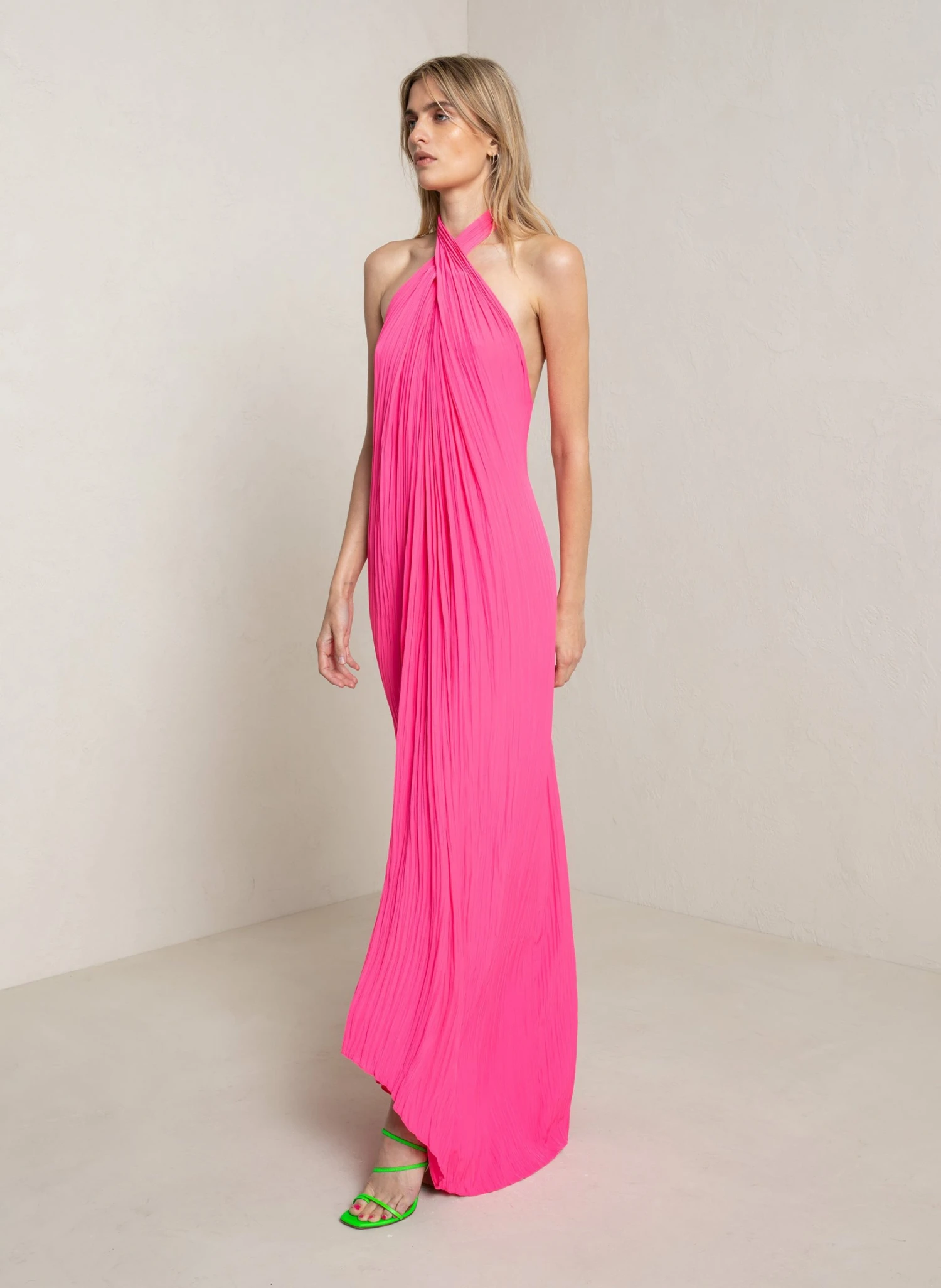 ALC LTD Rio Pleated Maxi Dress Dresses 5 ALC LTD Rio Pleated Maxi Dress Dresses