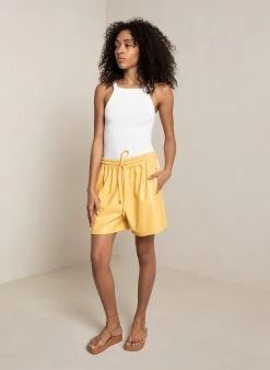 ALC LTD Ryder Vegan Leather Short 9 ALC LTD Ryder Vegan Leather Short