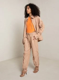 ALC LTD Keegan Nylon Pant Bottoms 4 ALC LTD Keegan Nylon Pant Bottoms