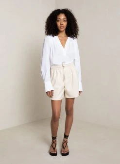 Clothing Sales 2024 16 ALC LTD Signature Whites Ryder Vegan Leather Short