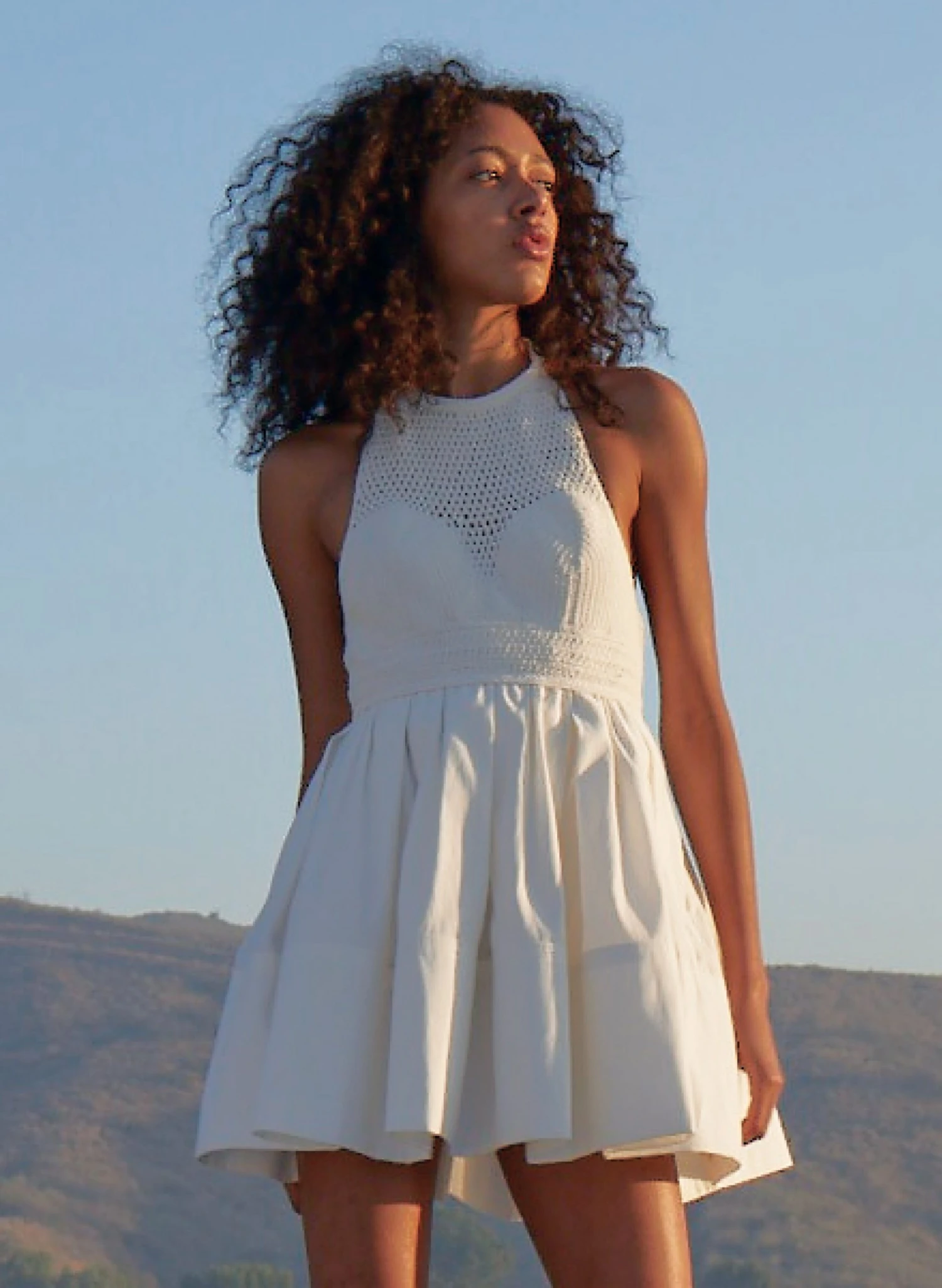 ALC LTD Dresses Salines Crochet Mini Dress 3 ALC LTD Dresses Salines Crochet Mini Dress