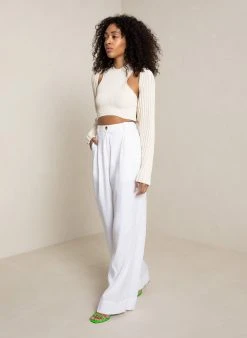 ALC LTD Sawyer Ribbed Knit Bolero Knitwear 9 ALC LTD Sawyer Ribbed Knit Bolero Knitwear