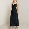ALC LTD Dresses Sienna Satin Halter Dress