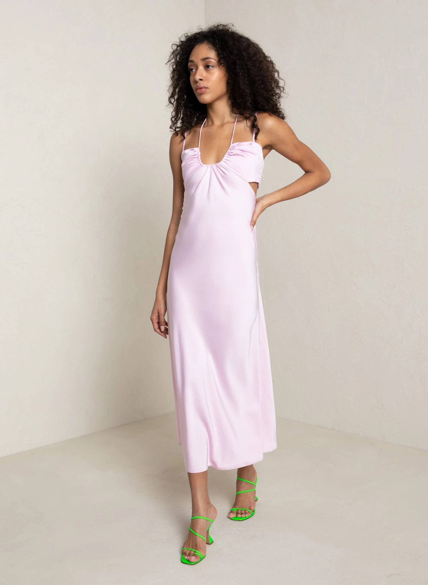 SIENNA_DRESS_TUBE_0036_3.jpg ALC LTD Dresses Sienna Satin Halter Dress