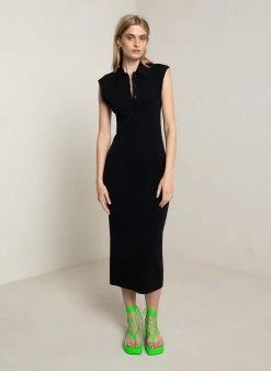 ALC LTD Taylor Knit Midi Dress