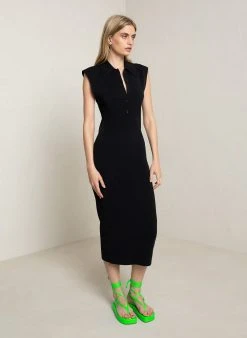 ALC LTD Taylor Knit Midi Dress