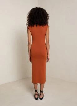 ALC LTD Taylor Knit Midi Dress