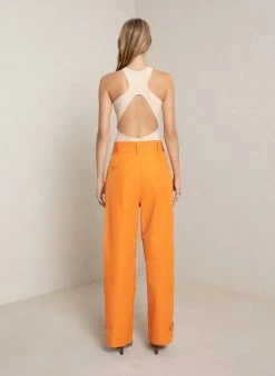 ALC LTD Toby Cotton Pant Bottoms 5 ALC LTD Toby Cotton Pant Bottoms