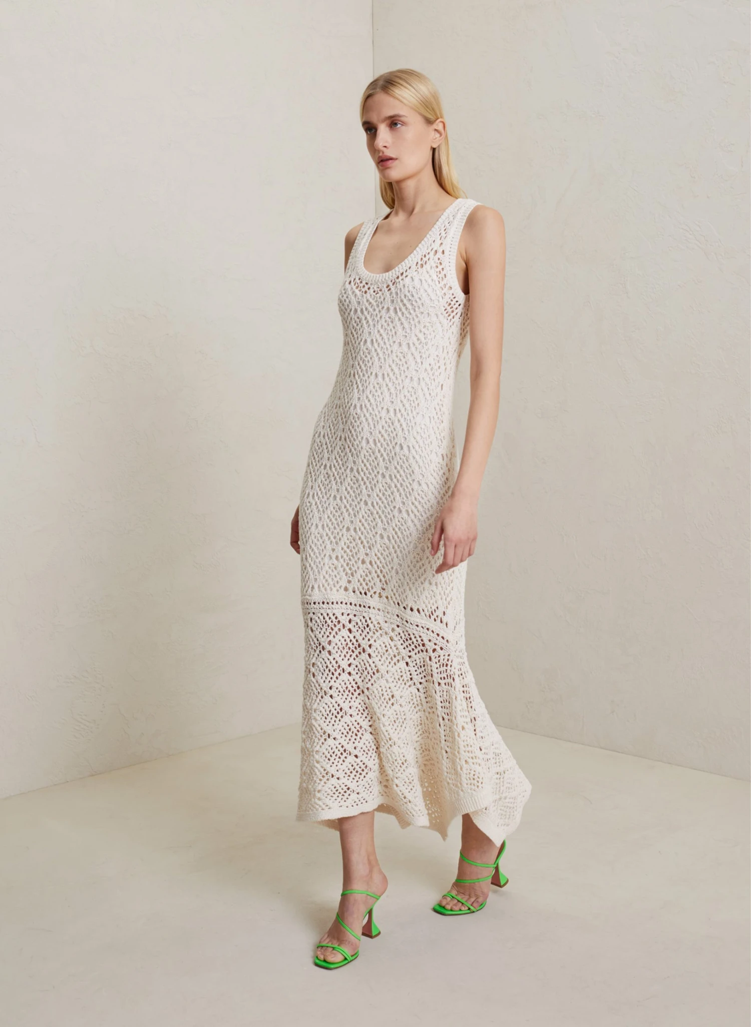 Untitled-1.jpg ALC LTD Dresses Nicky Crochet Midi Dress
