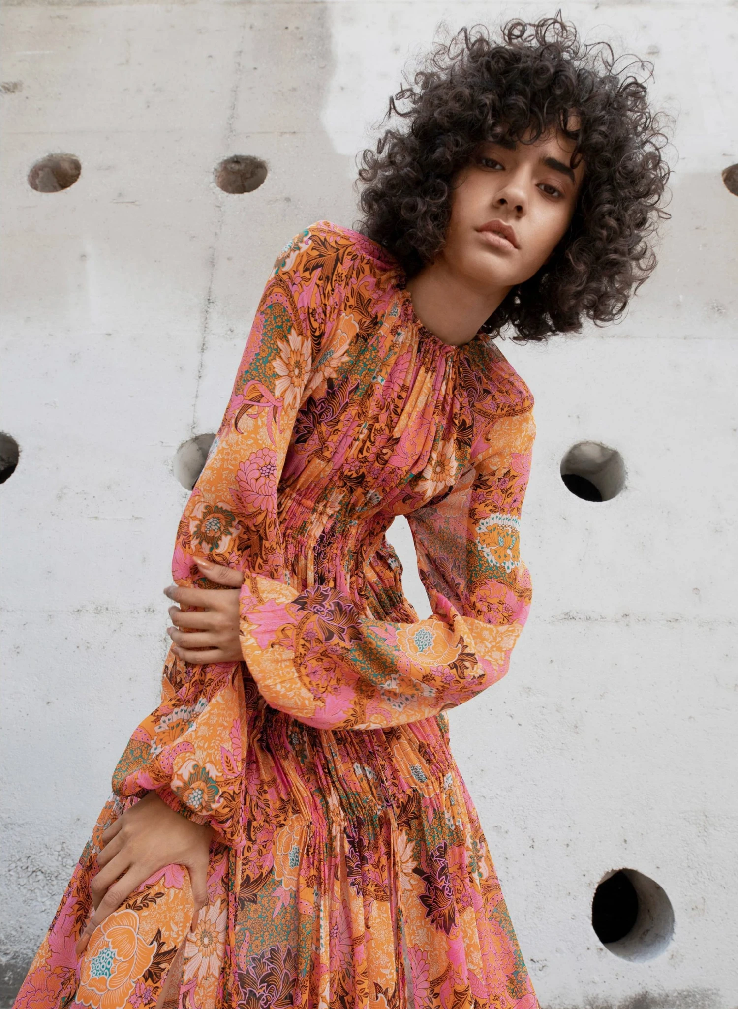 VALENTINA-DRESS_1.jpg ALC LTD Dresses Valentina Chiffon Maxi Dress