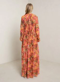 ALC LTD Dresses Valentina Chiffon Maxi Dress 5 ALC LTD Dresses Valentina Chiffon Maxi Dress
