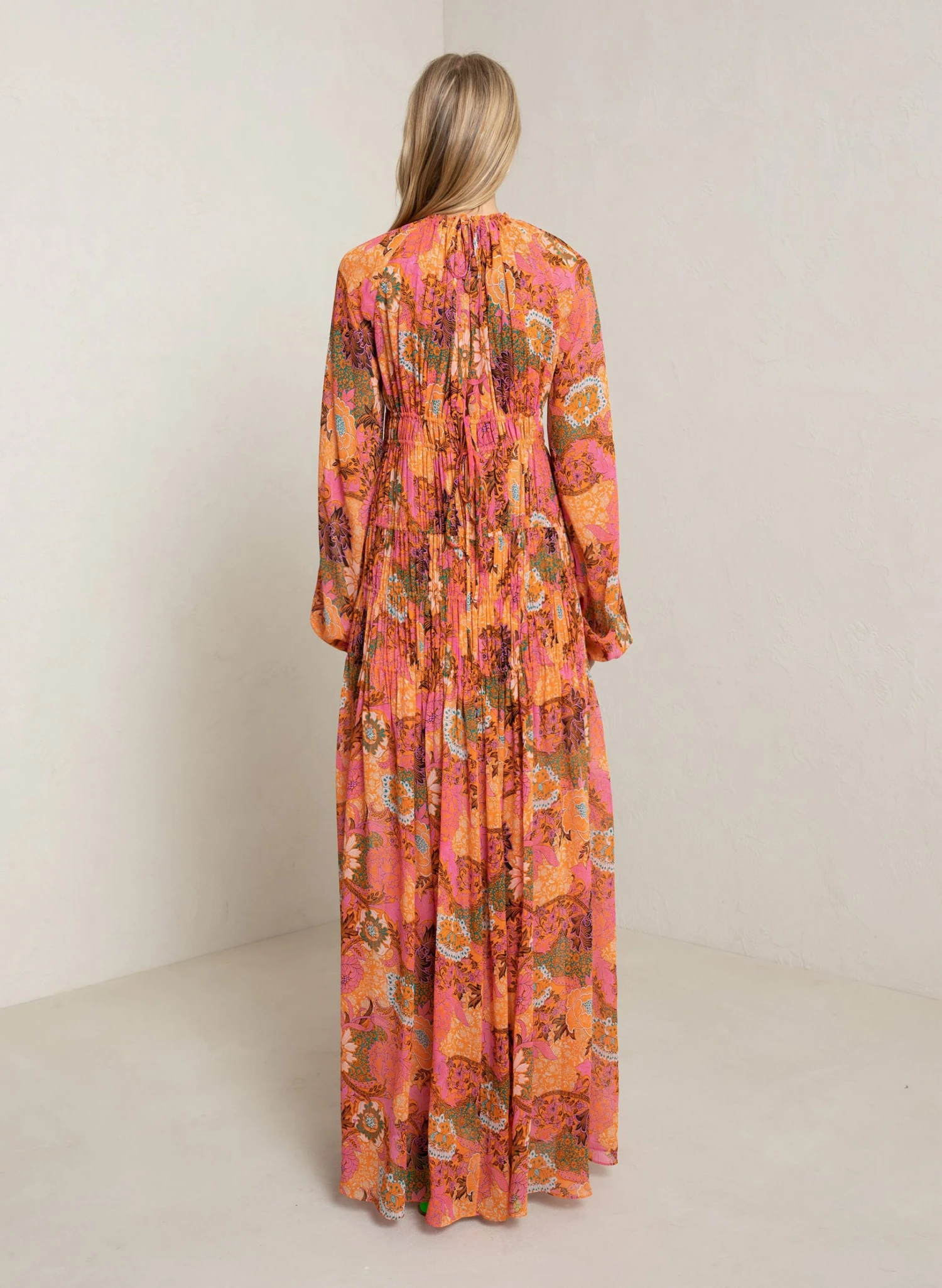 VALENTINA_DRESS_PIOR_0055_4.jpg ALC LTD Dresses Valentina Chiffon Maxi Dress