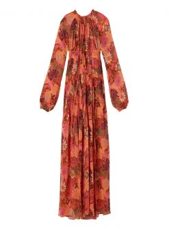 ALC LTD Dresses Valentina Chiffon Maxi Dress 6 ALC LTD Dresses Valentina Chiffon Maxi Dress