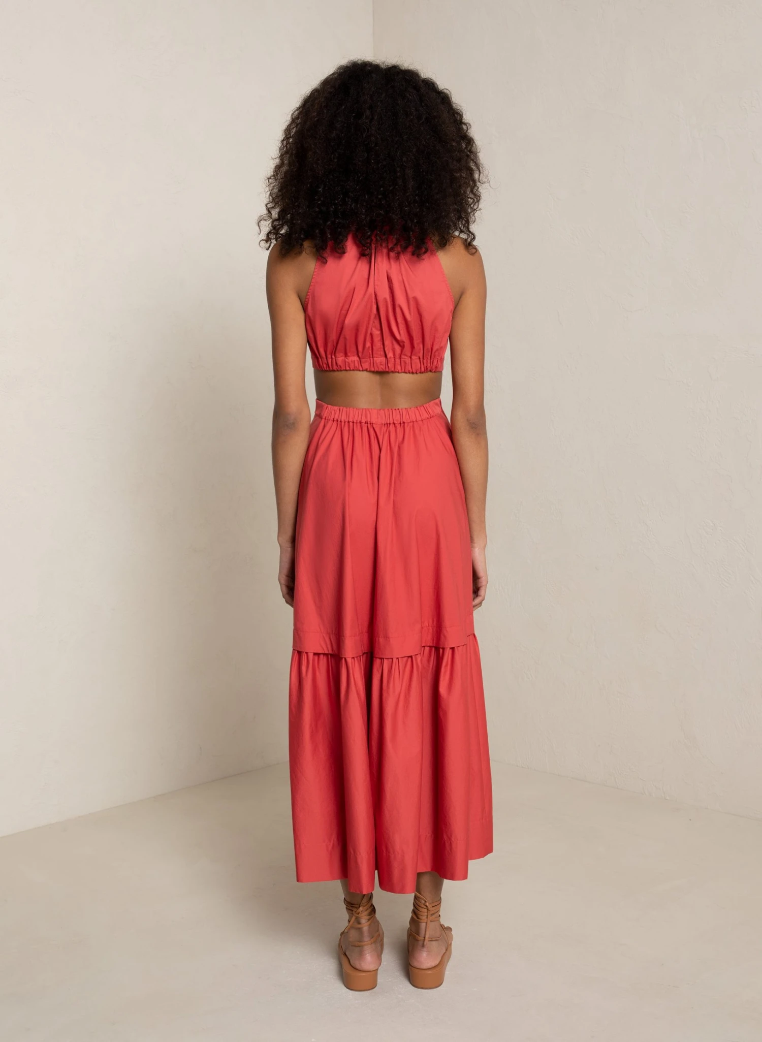 WHITNEY_DRESS_MOSP_0050_4.jpg ALC LTD Whitney Cotton Midi Dress Dresses